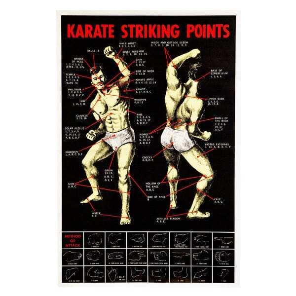 martial arts poster